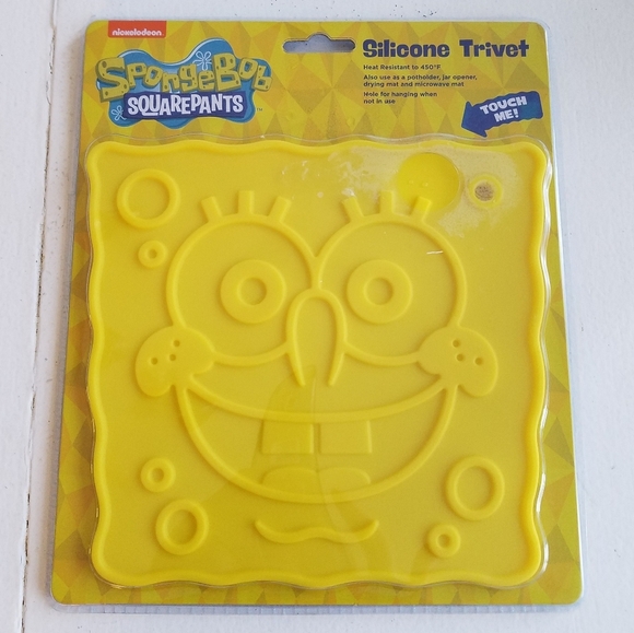 Nickelodeon Other - New SpongeBob SquarePants Silicone Trivet  Yellow